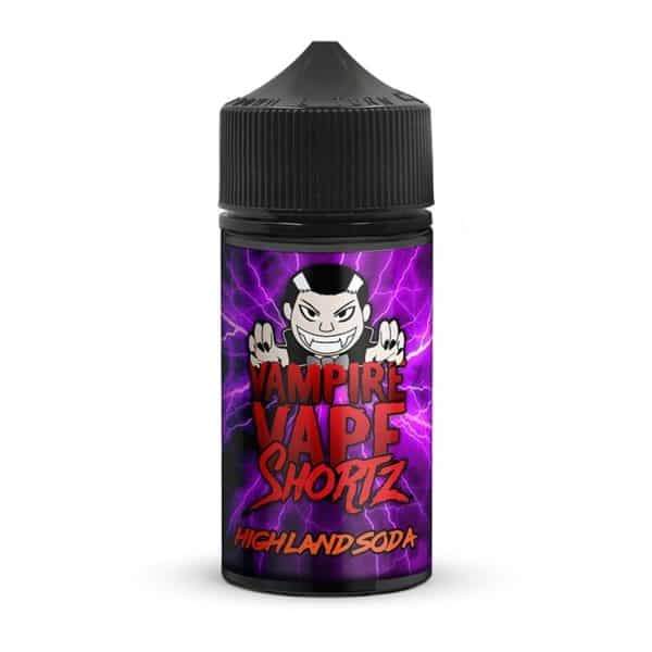 HIGHLAND SODA E LIQUID BY VAMPIRE VAPE SHORTZ 50ML...