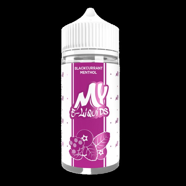 BLACKCURRANT MENTHOL E-LIQUID SHORTFILL BY MY E LI...