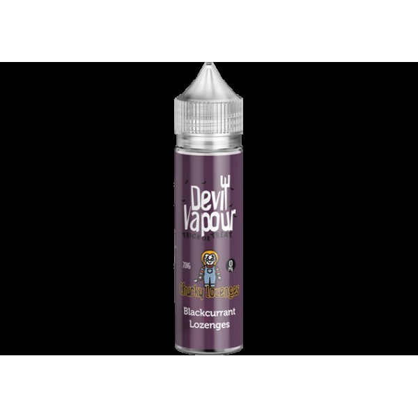 BLACKCURRANT LOZSENGES E LIQUID BY DEVIL VAPOUR 50ML 70VG