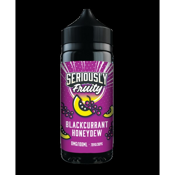 BLACKCURRANT HONEYDEW E-LIQUID BY SERIOUSLY FRUITY / DOOZY VAPE CO 100ML 70VG