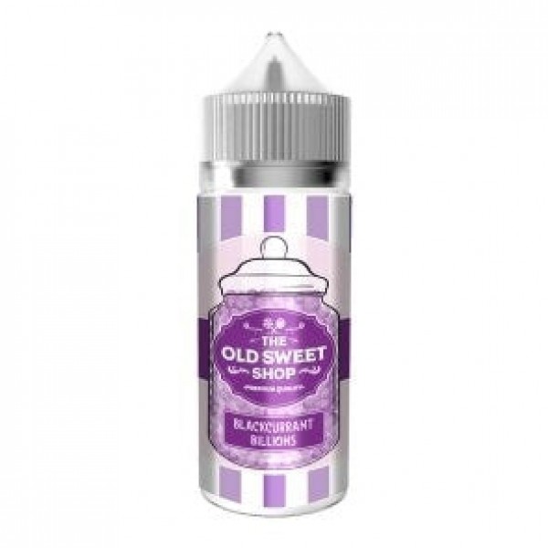 BLACKCURRANT BILLIONS E LIQUID BY THE OLD SWEET SHOP 100ML 50VG