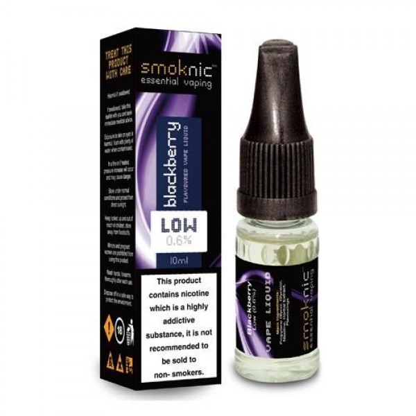 BLACKBERRY E LIQUID BY SMOKNIC 10ML 70VG