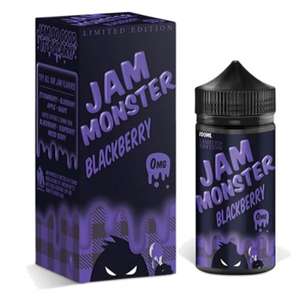 BLACKBERRY E LIQUID BY JAM MONSTER 100ML 75VG