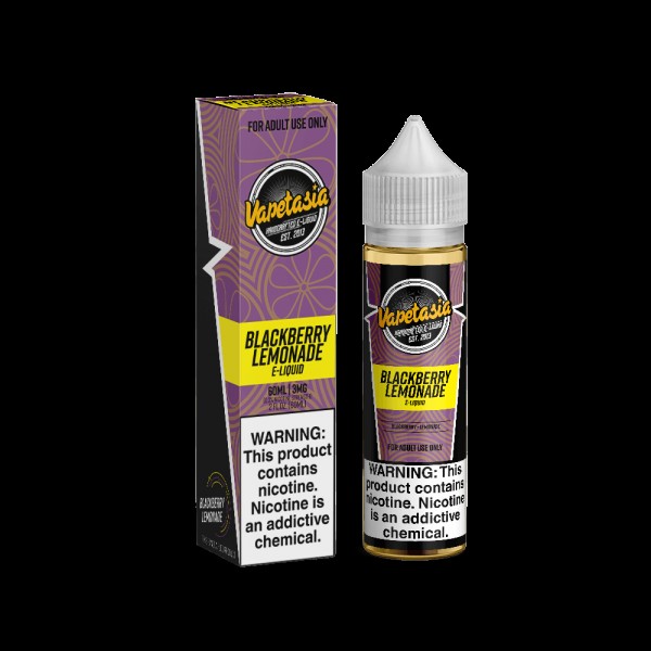 BLACKBERRY LEMONADE E LIQUID BY VAPETASIA 50ML 70VG