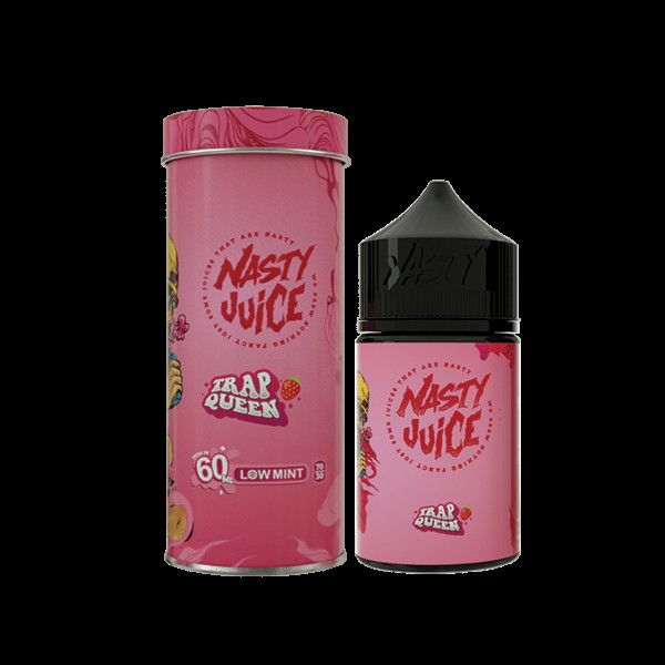 TRAP QUEEN E LIQUID BY NASTY JUICE - 50ML SHORTFIL...