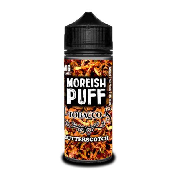 BUTTERSCOTCH TOBACCO E LIQUID BY MOREISH PUFF - TO...