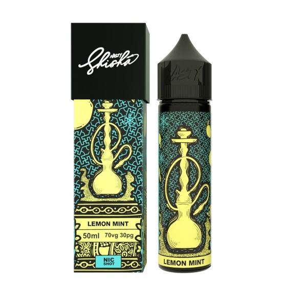 LEMON MINT E LIQUID BY NASTY JUICE - SHISHA 50ML 7...