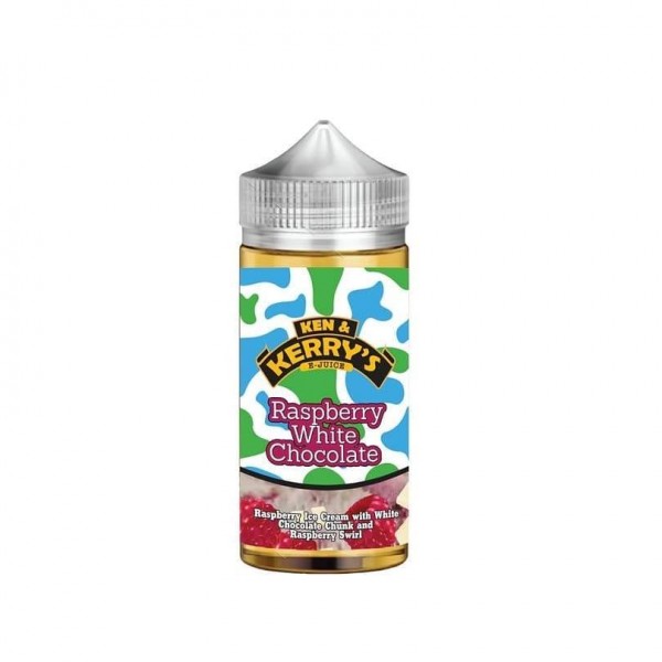 RASPBERRY WHITE CHOCOLATE E LIQUID BY KEN & KE...