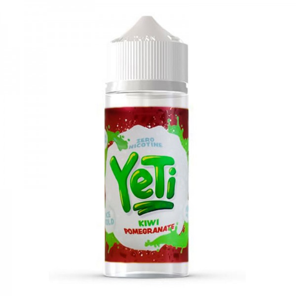 KIWI POMEGRANATE E LIQUID BY YETI E LIQUIDS 100ML 70VG