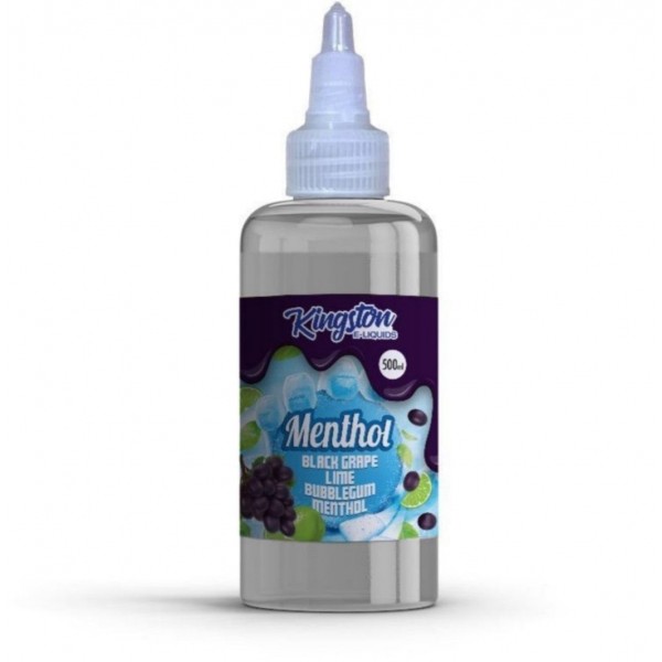 BLACK GRAPE LIME & BUBBLEGUM MENTHOL E LIQUID ...