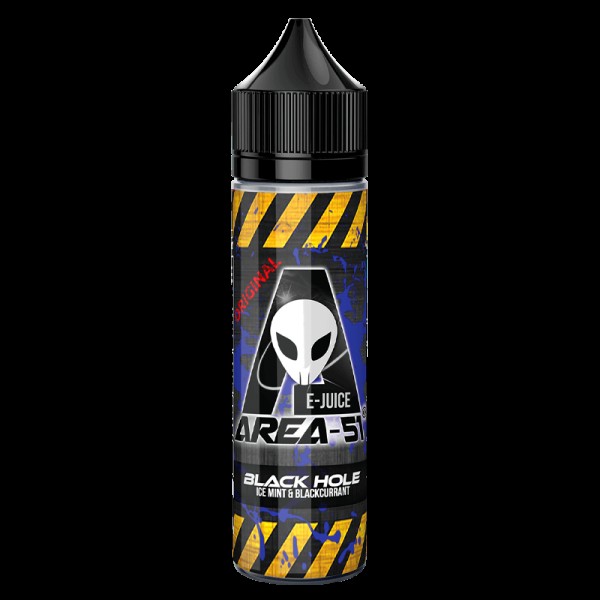 BLACK HOLE E LIQUID BY AREA 51 50ML 50VG