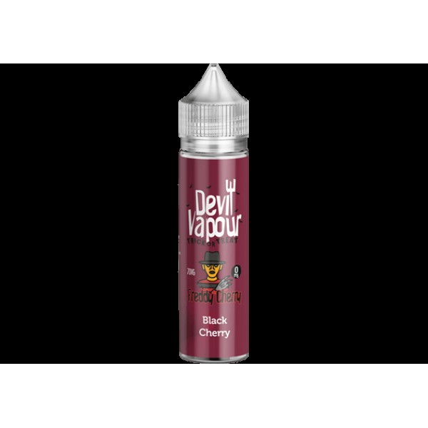 BLACK CHERRY E LIQUID BY DEVIL VAPOUR 50ML 70VG