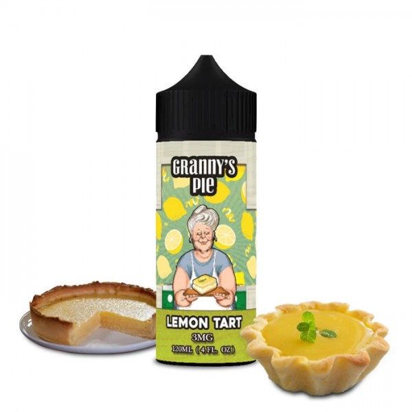 LEMON TART GRANNYS PIE E LIQUID BY VAPE BREAKFAST ...