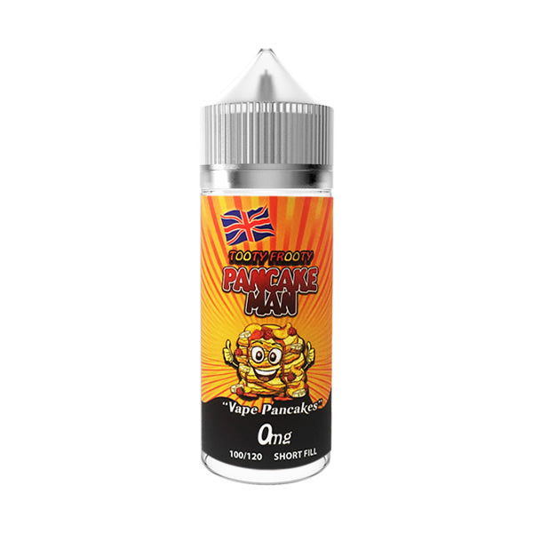 TOOTY FROOTY PANCAKE MAN E LIQUID BY VAPE BREAKFAST CLASSIC 100ML 80VG