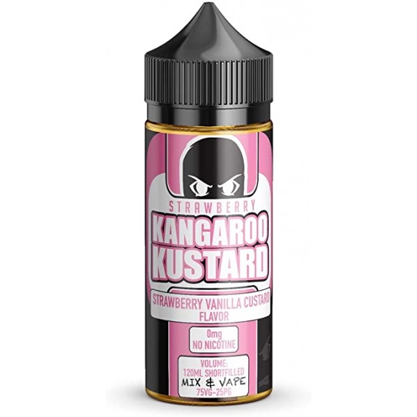 STRAWBERRY KANGAROO KUSTARD E LIQUID BY CLOUD THIEVES 100ML 75VG