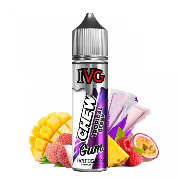 TROPICAL BERRY E LIQUID BY I VG CHEW RANGE 50ML 70...
