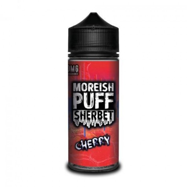 CHERRY E LIQUID BY MOREISH PUFF - SHERBET 100ML 70...