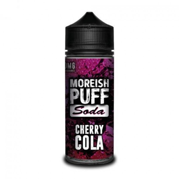 CHERRY COLA E LIQUID BY MOREISH PUFF - SODA 100ML ...