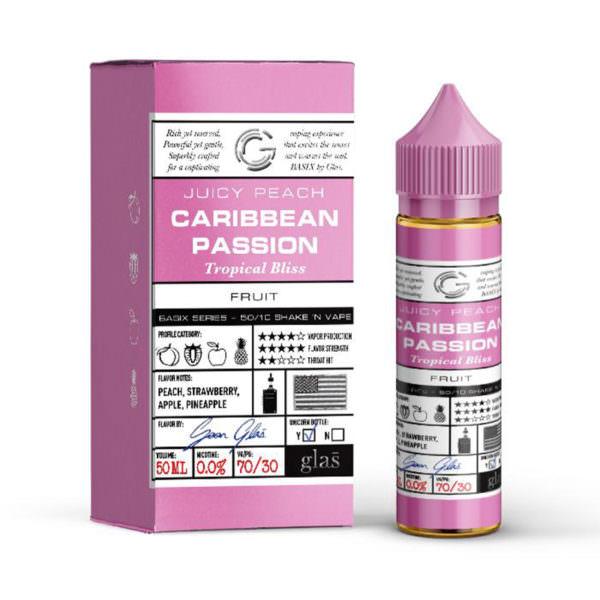 CARIBBEAN PASSION E LIQUID BY GLAS BASIX 50ML 70VG