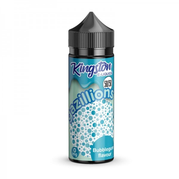 BUBBLEGUM E LIQUID KINGSTON 50/50 GAZZILIONS 100ML...