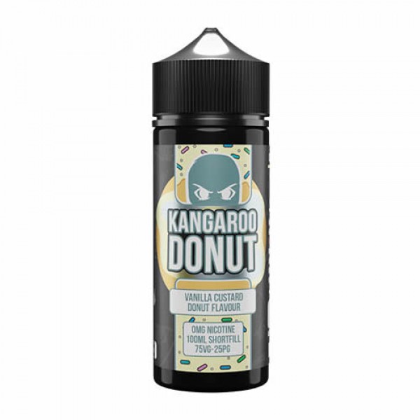 VANILLA CUSTARD KANGAROO DONUT E LIQUID BY CLOUD THIEVES 100ML 75VG