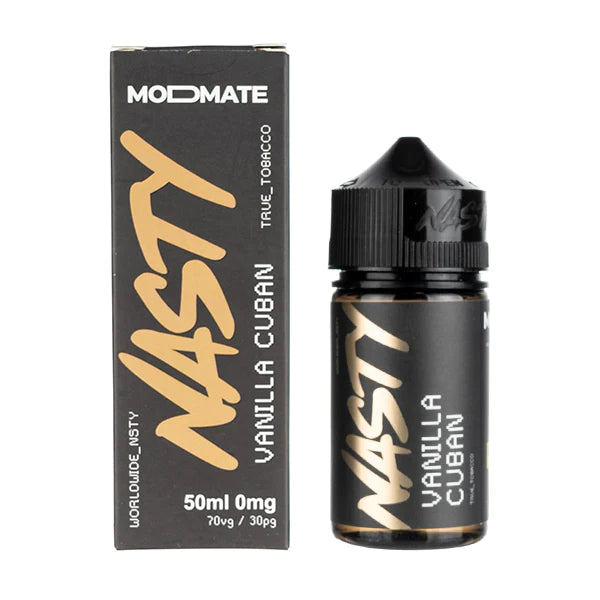 VANILLA CUBAN E LIQUID BY NASTY JUICE MODMATE - SH...