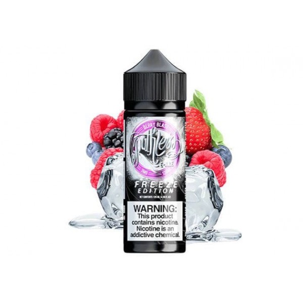 BERRY BLAST FREEZE EDITION E LIQUID BY RUTHLESS 100ML 70VG