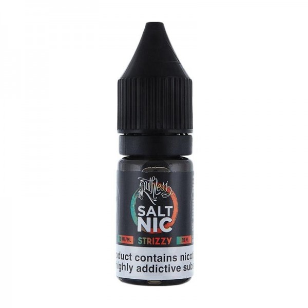 STRIZZY NICOTINE SALT E-LIQUID BY RUTHLESS SALT NI...