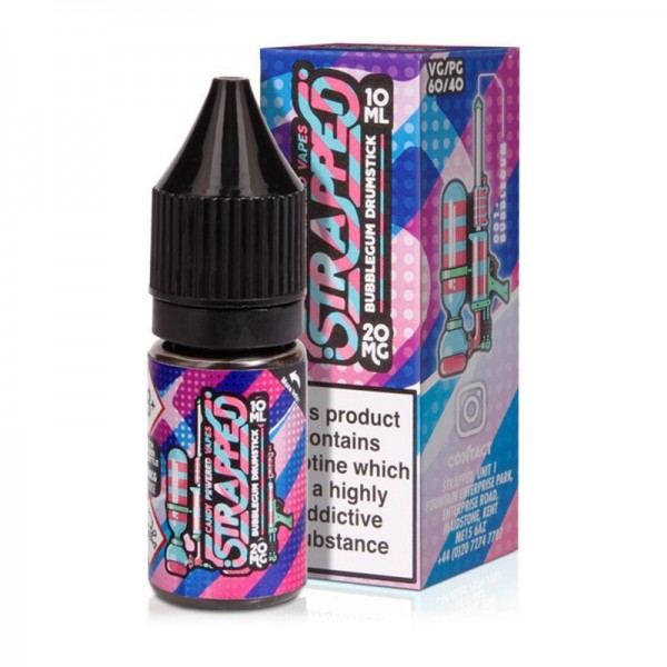 BUBBLEGUM DRUMSTICK NICOTINE SALT E-LIQUID BY STRA...