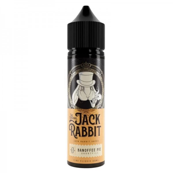 BANOFFEE PIE BY JACK RABBIT VAPES SHORTFILL