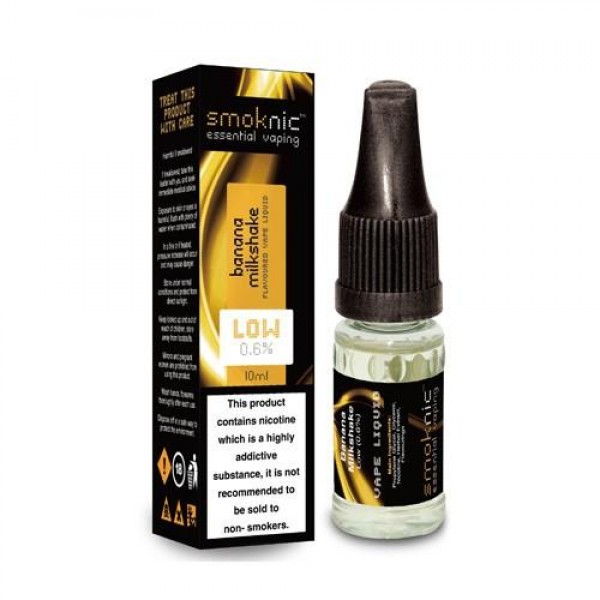 BANANA MILKSHAKE E LIQUID BY SMOKNIC 10ML 70VG