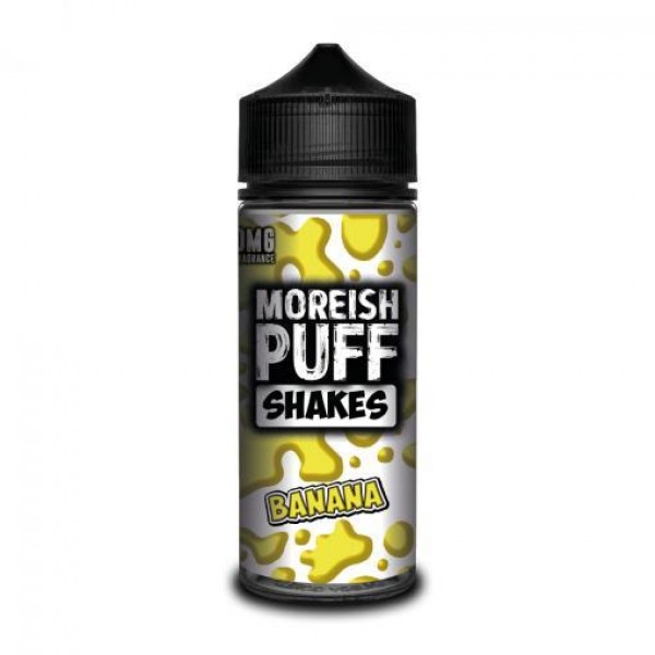 BANANA E LIQUID BY MOREISH PUFF - SHAKES 100ML 70V...