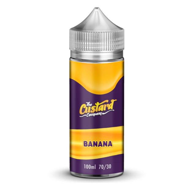 BANANA CUSTARD E LIQUID BY THE CUSTARD COMPANY 100ML 70VG