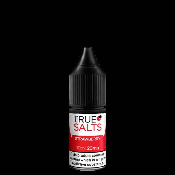 STRAWBERRY NICOTINE SALT E-LIQUID BY TRUE SALTS