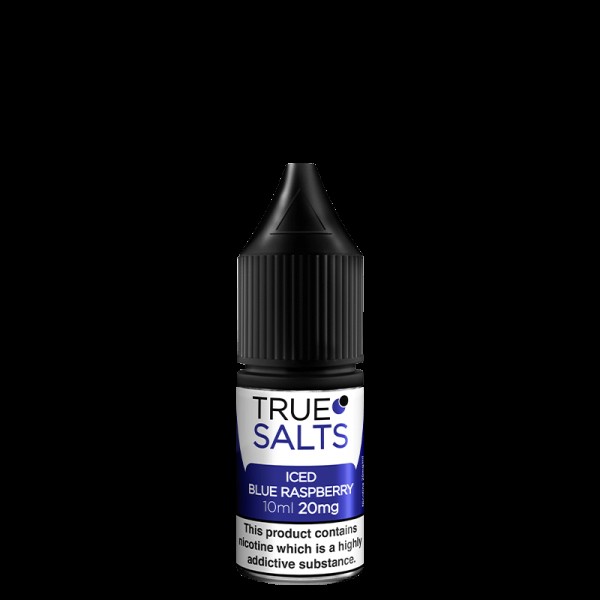 ICED BLUE RASPBERRY NICOTINE SALT E-LIQUID BY TRUE SALTS