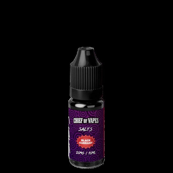 BLACK CURRANT NICOTINE SALT E-LIQUID BY CHIEF OF V...