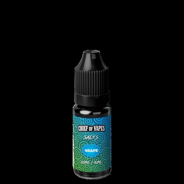 GRAPE NICOTINE SALT E-LIQUID BY CHIEF OF VAPE SALT...