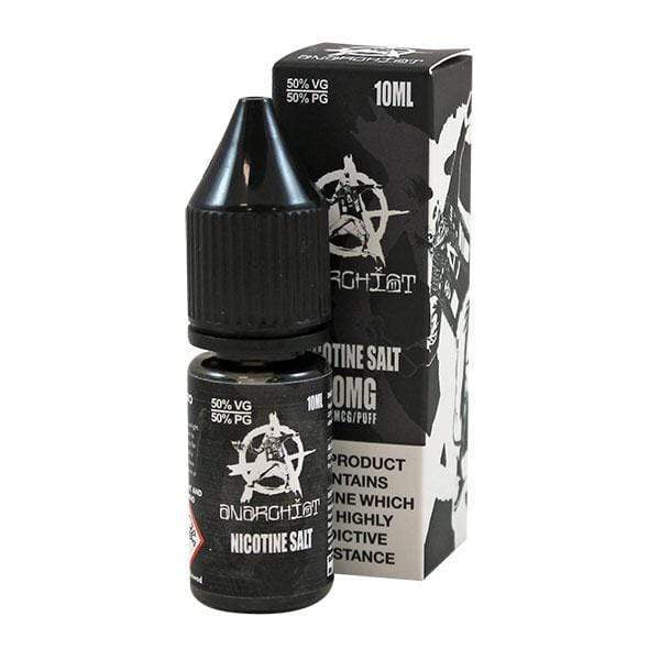 BLACK NICOTINE SALT E-LIQUID BY ANARCHIST