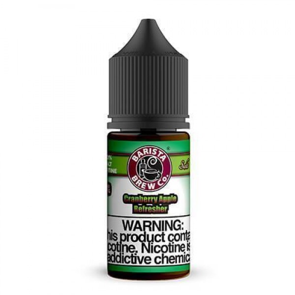 CRANBERRY APPLE REFRESHER NICOTINE SALT E-LIQUID B...