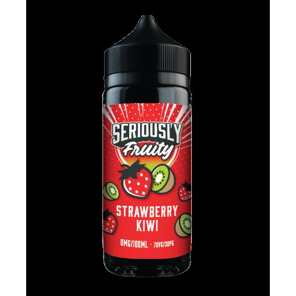 STRAWBERRY KIWI E-LIQUID BY SERIOUSLY FRUITY / DOOZY VAPE CO 100ML 70VG