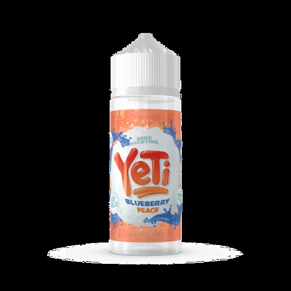 DEFROSTED BLUEBERRY PEACH E-LIQUID BY YETI 100ML 70VG
