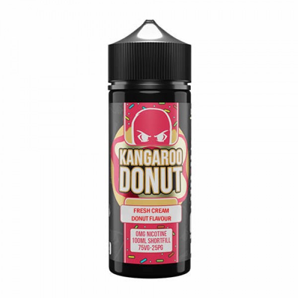 FRESH CREAM DONUT KANGAROO DONUT E LIQUID BY CLOUD THIEVES 100ML 75VG