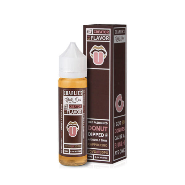 DONUT CAPPUCCINO E-LIQUID BY CHARLIE'S CHALK D...