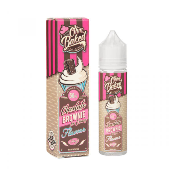 CHOCOLATE BROWNIE ICE CREAM E LIQUID BY OHM BAKED ...