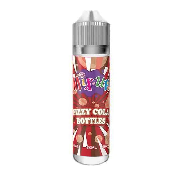 FIZZY COLA BOTTLES E LIQUID BY MIX UP SWEETS 50ML ...