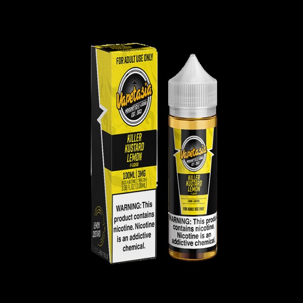 LEMON KILLER KUSTARD E LIQUID BY VAPETASIA 50ML 70...