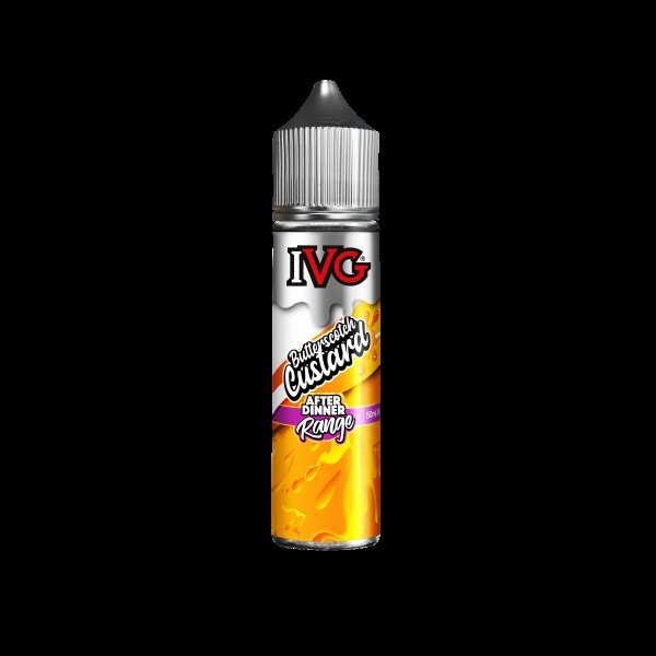 BUTTERSCOTCH CUSTARD E LIQUID BY I VG AFTER DINNER...