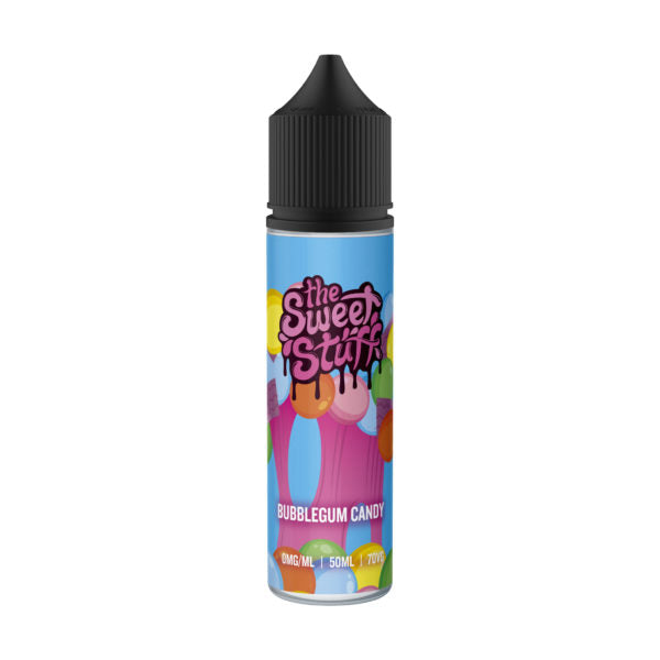 BUBBLEGUM CANDY E LIQUID BY THE SWEET STUFF 50ML 7...