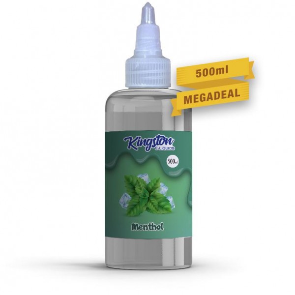 MENTHOL CHILL E LIQUID KINGSTON MENTHOL 500ML 70VG