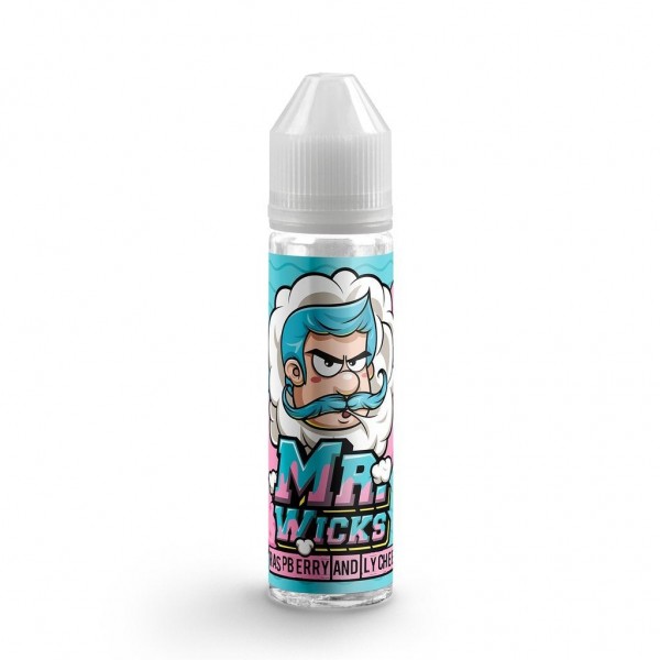 RASPBERRY AND LYCHEE E LIQUID BY MR WICKS 50ML 70V...